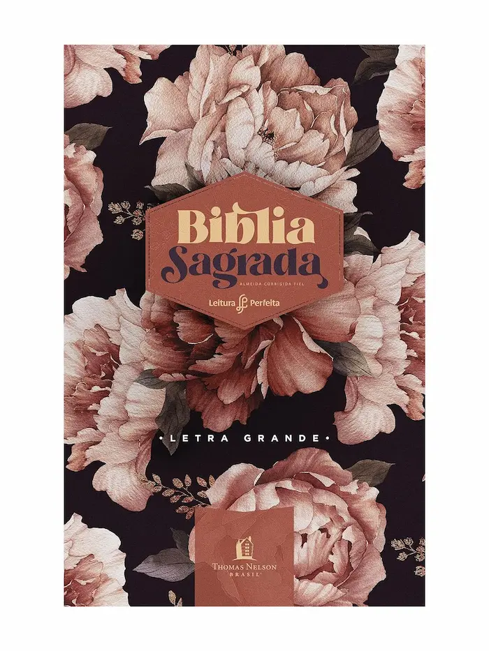 Bíblia Peônias Rosadas ACF